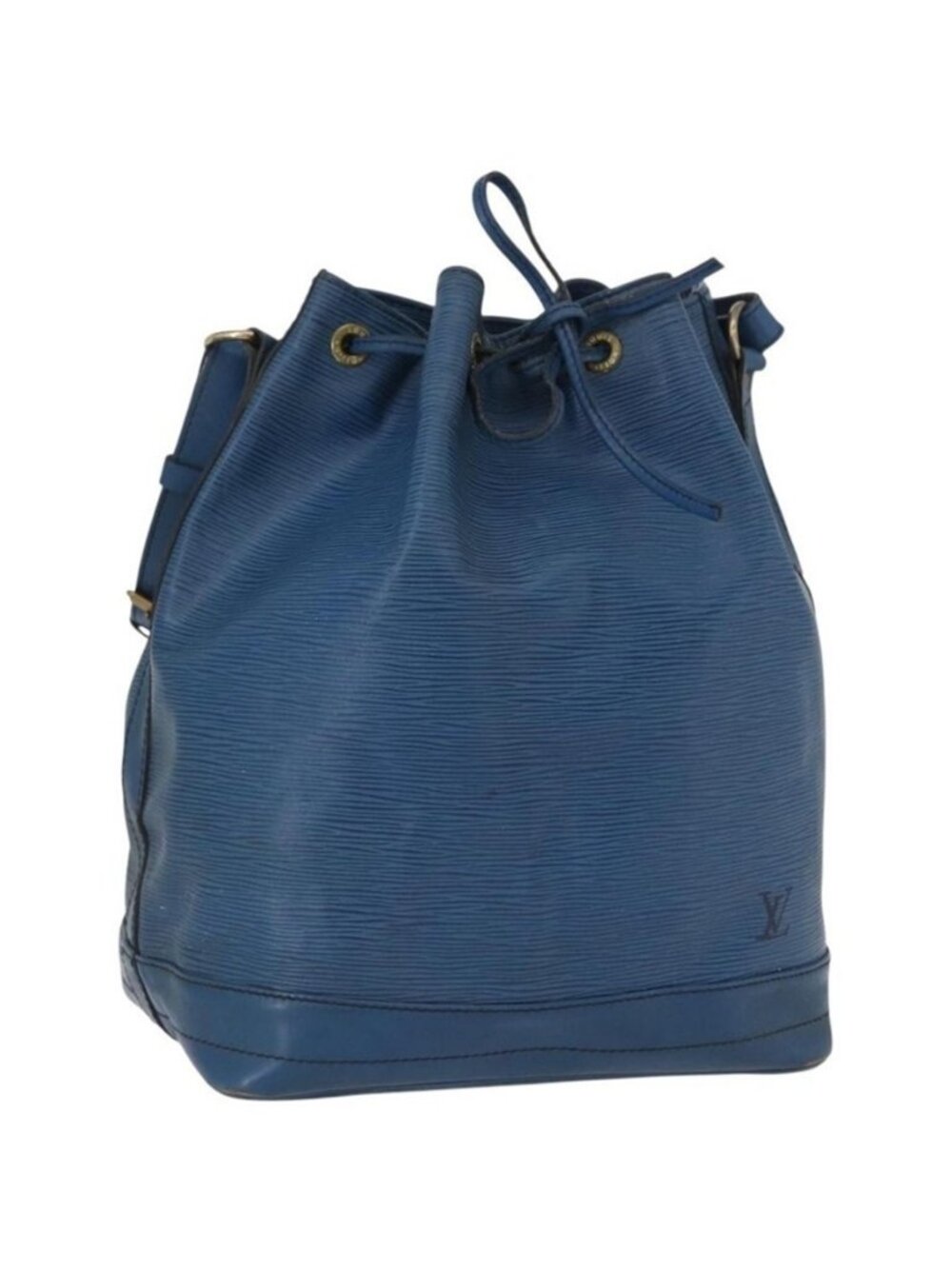Authentic LOUIS VUITTON Epi Noe Shoulder Bag Toledo Blue M44005 LV